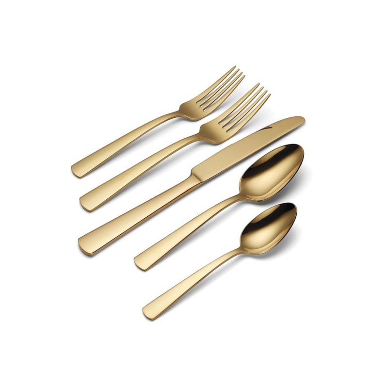 Aptitude Gold Flatware (20 Piece Set)