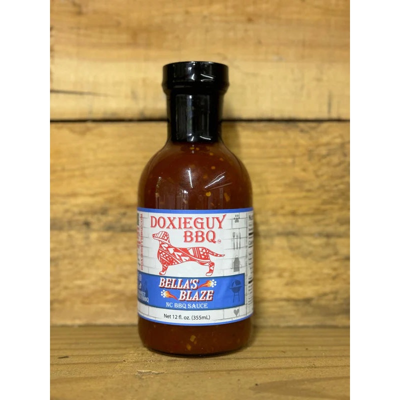 DoxieGuy BBQ Bella’s Blaze BBQ Sauce, 12oz