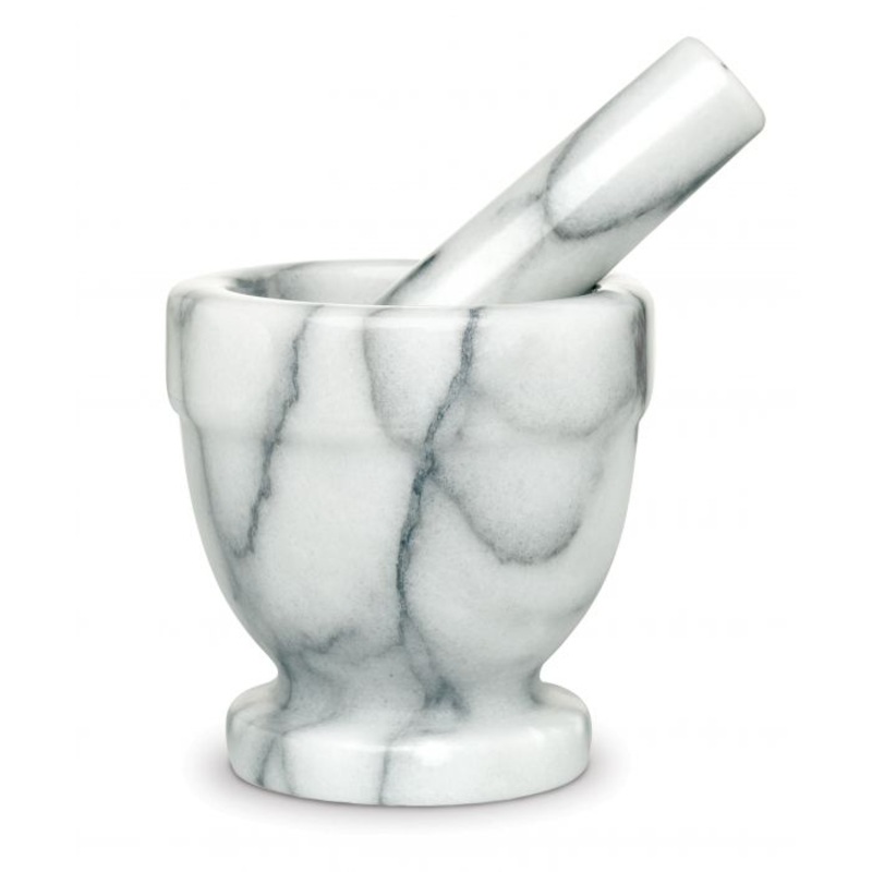 Marble Mortar and Pestle, 4”