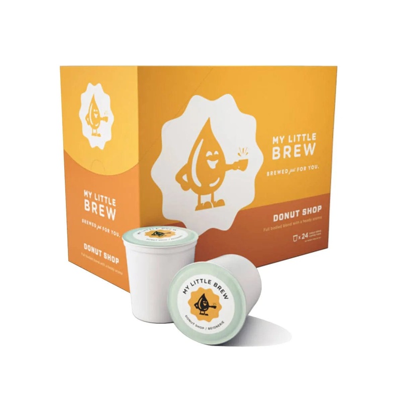 My Little Brew Donut Shop Single-Serve Coffee Pods (Box of 24)