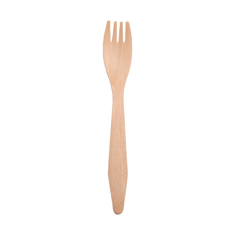 Natural Birch Eco-Friendly Disposable Dinner Forks