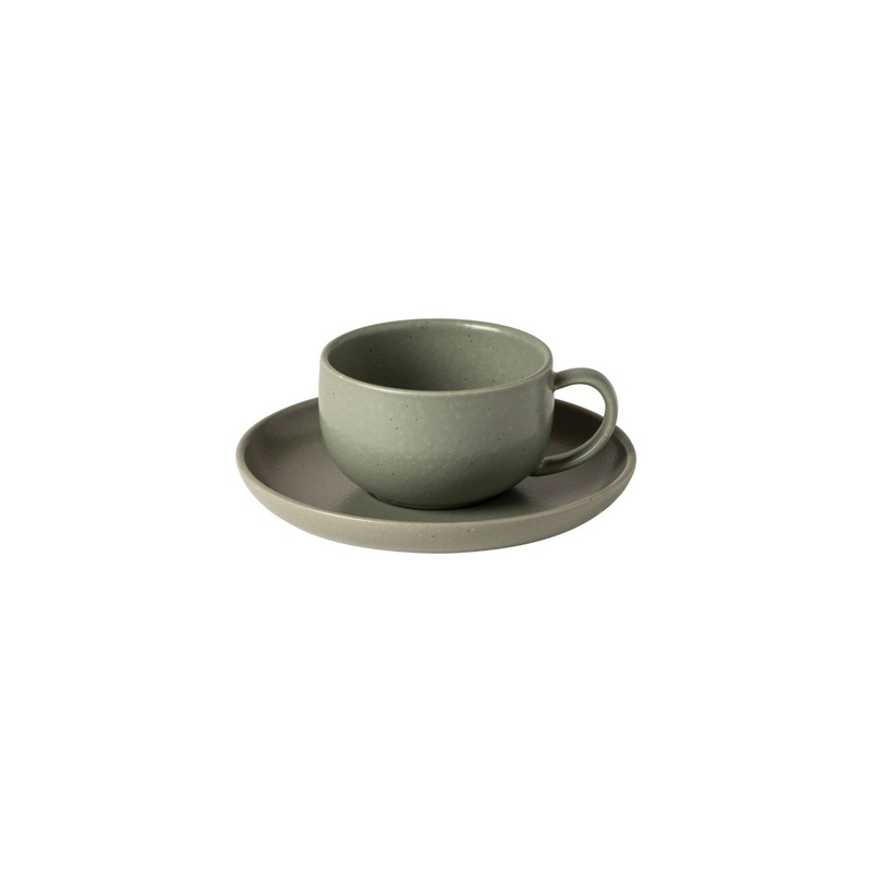 Pacifica Tea Cup & Saucer – Artichoke