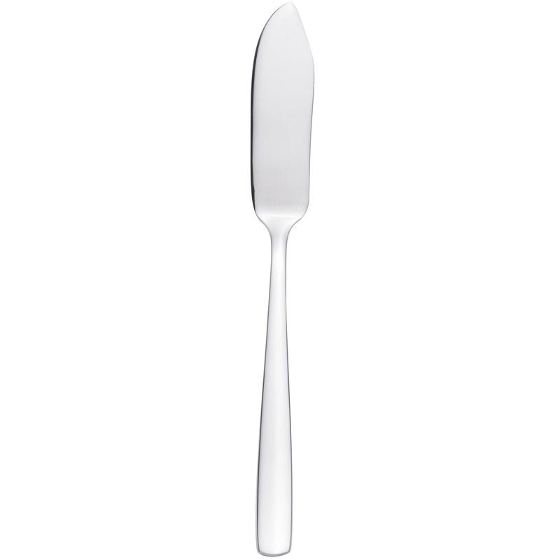 Arcoroc T1813 Vesca 7 7/8″ 18/10 Stainless Steel Extra Heavy Weight Fish Knife by Arc Cardinal – 12/Pack