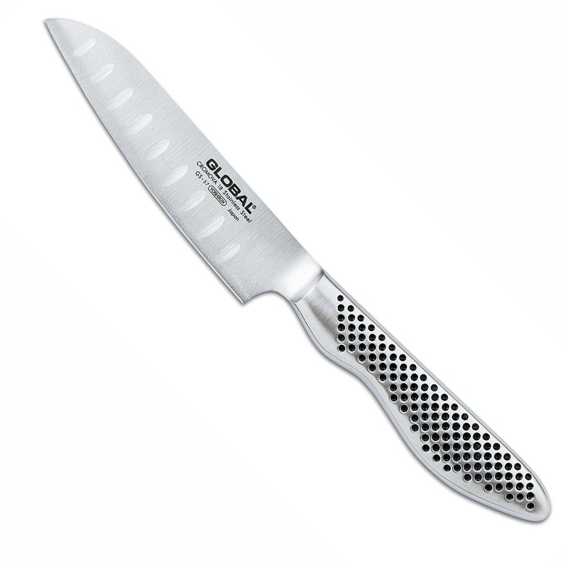 Global GS-57 – 4″ Hollow Ground Santoku Knife