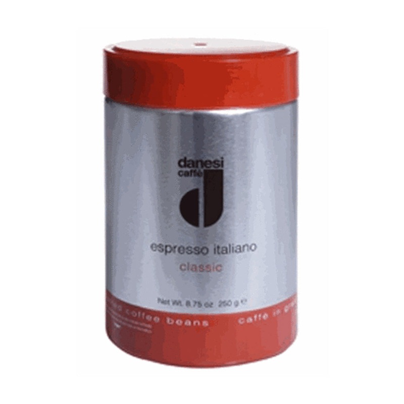 Danesi Caffe Espresso Classic Whole Bean Coffee in Tins