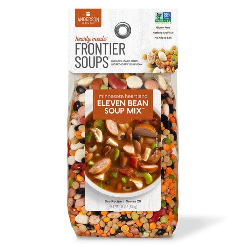 Frontier Soups Minnesota Heartland 11 Bean Soup Mix 18 oz