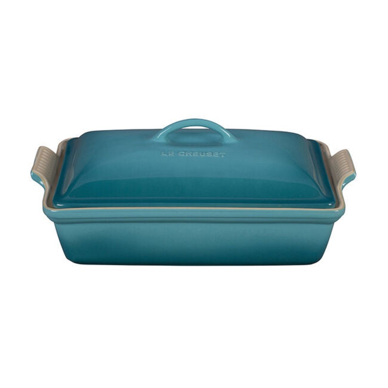 Le Creuset Heritage Rectangular Casserole 4 Qt – Caribbean