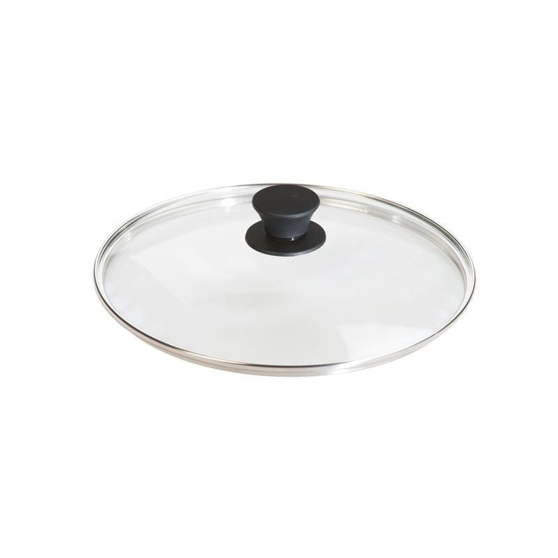 Lodge 10.25in Glass Lid with Silicone Handle