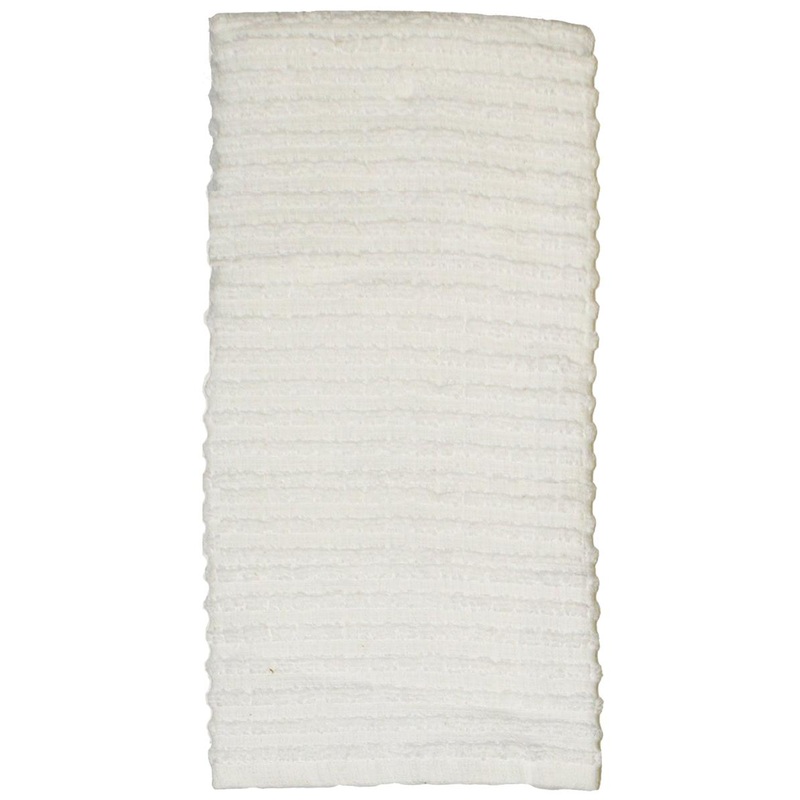 Ritz Royale Basics Solid Kitchen Towel – White