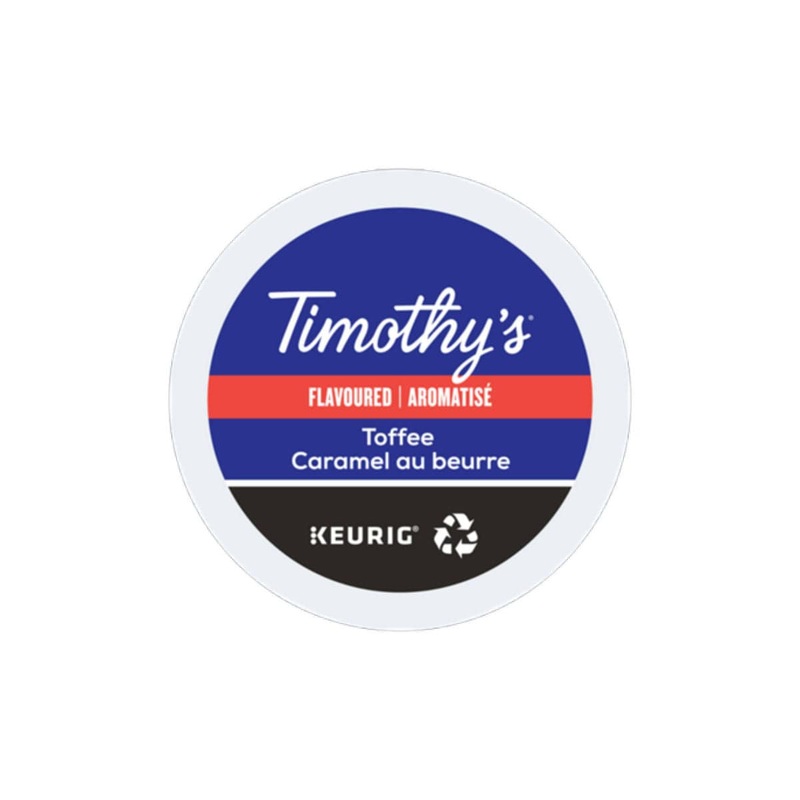 Timothy’s Toffee (Formerly Winter Carnival) K-Cup Recyclable Pods (Box of 24)