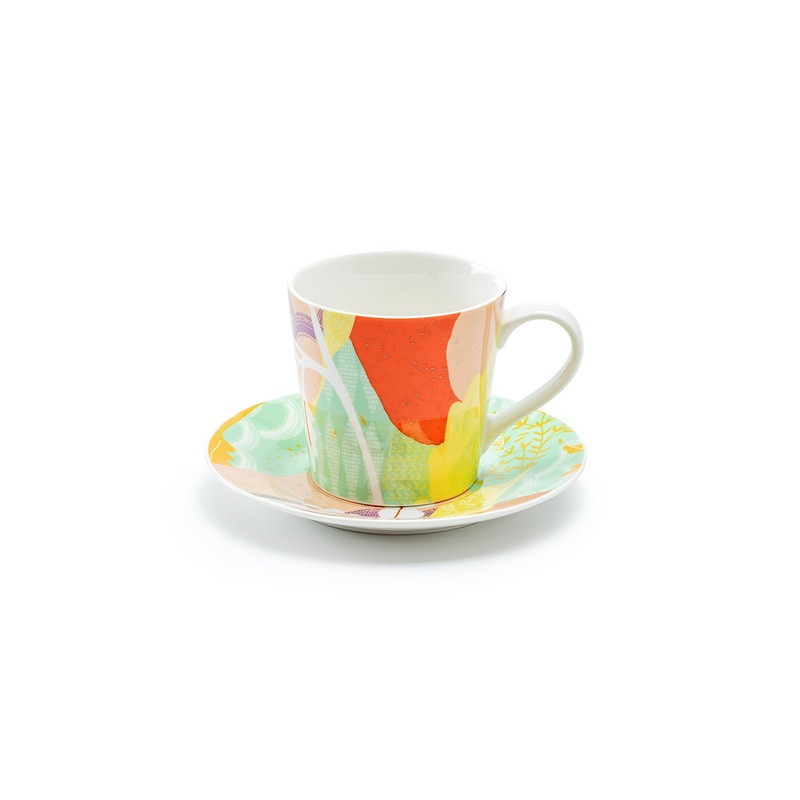Tokyo Impression Fine Porcelain Cup and Saucer