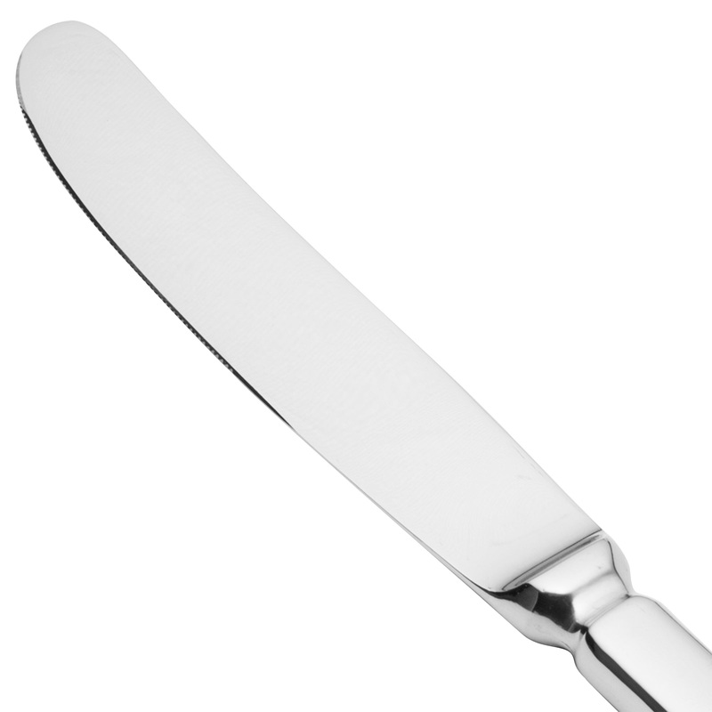 Walco 9425 Lancer 9 1/8″ 18/10 Stainless Steel Extra Heavy Weight Hollow Handle Dinner Knife – 12/Pack