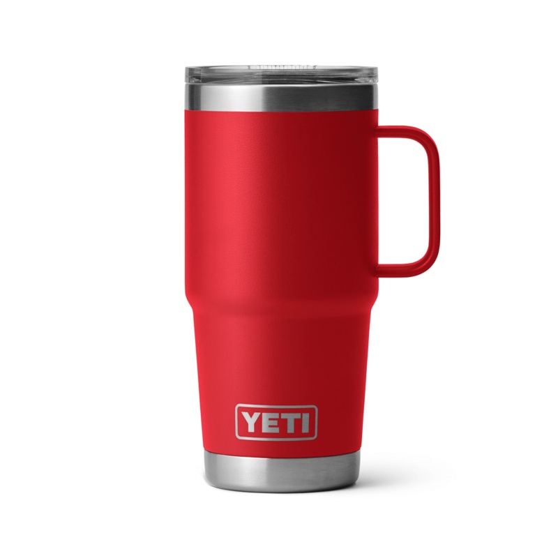 YETI Rambler 20 oz. Travel Mug with Stronghold Lid – Rescue Red