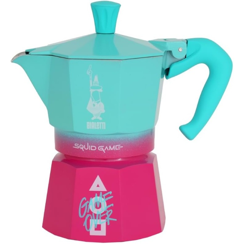 Bialetti – Moka Express Stovetop Espresso Maker 3 Cups – Squid Games