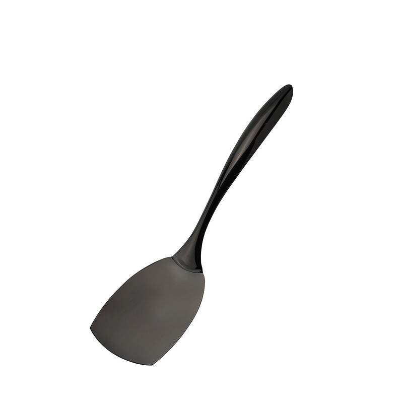 Cuisipro Black Tempo Noir Mirror Finished Solid Turner