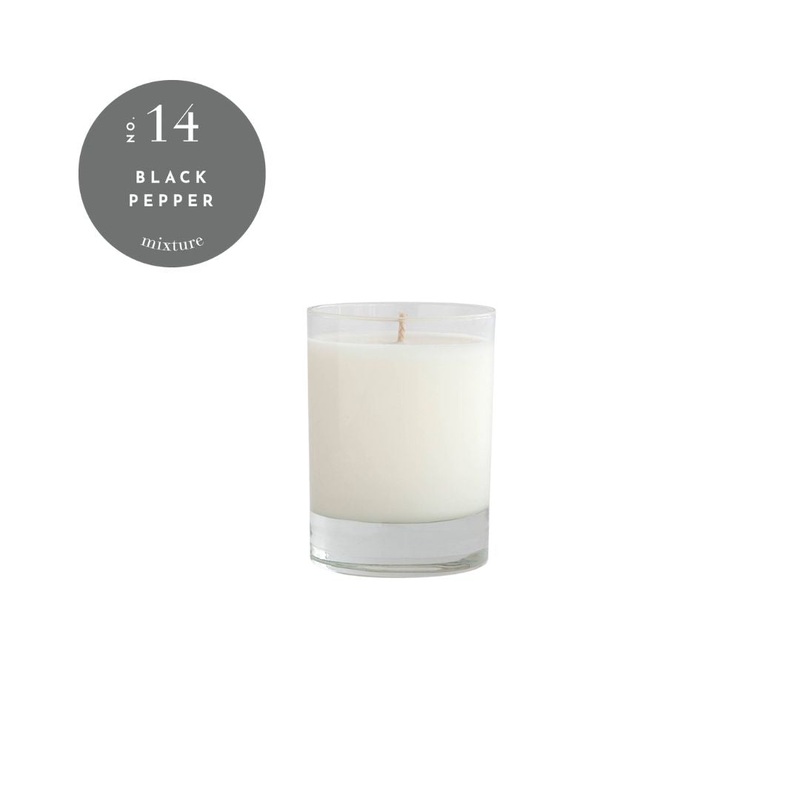 Cylinder Candle – No. 14 Black Pepper – 10 Oz