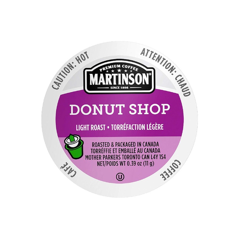 Martinson Coffee Donut Shop Single Serve Pods (Box of 24)