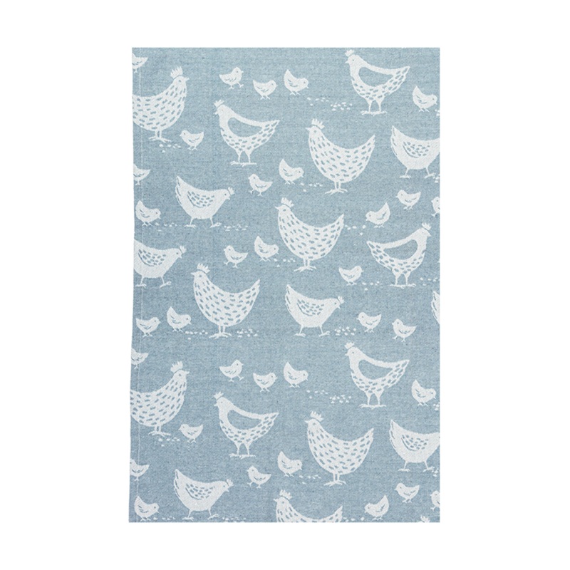 MU Kitchen Hens Jacquard Woven Towel