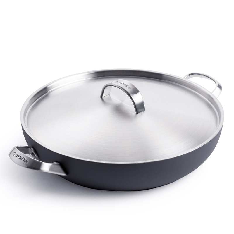 Paris Pro Ceramic Nonstick 11″ Everyday Pan with Lid