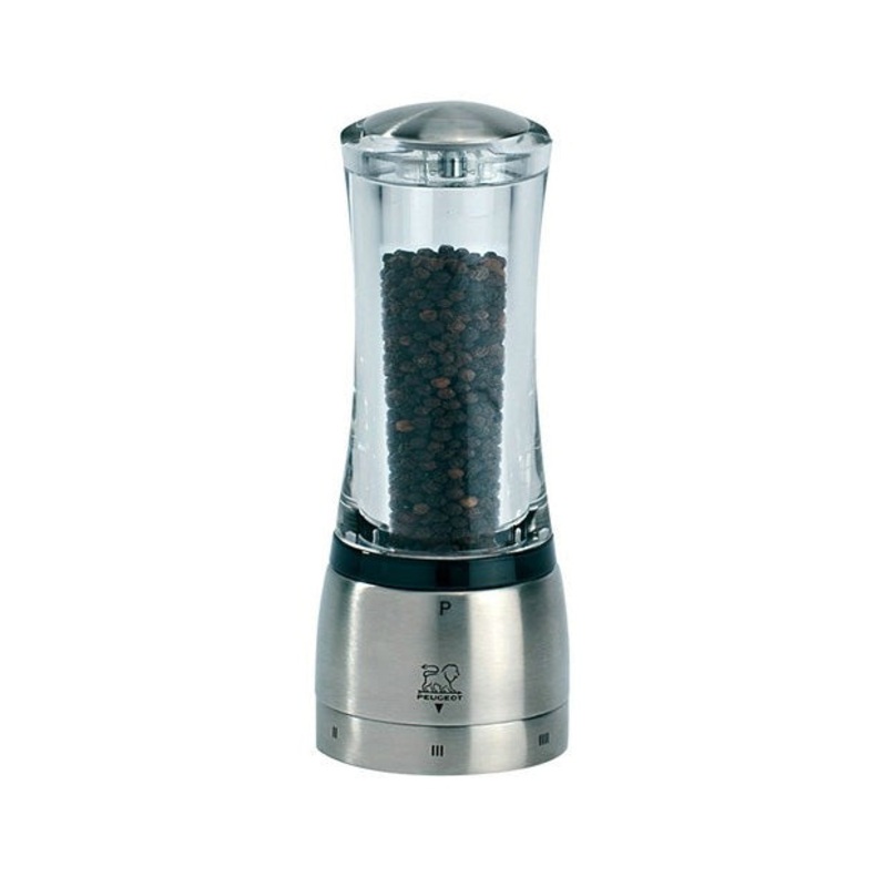 Peugeot Daman U’Select 6.5-Inch Pepper Mill, Stainless Steel