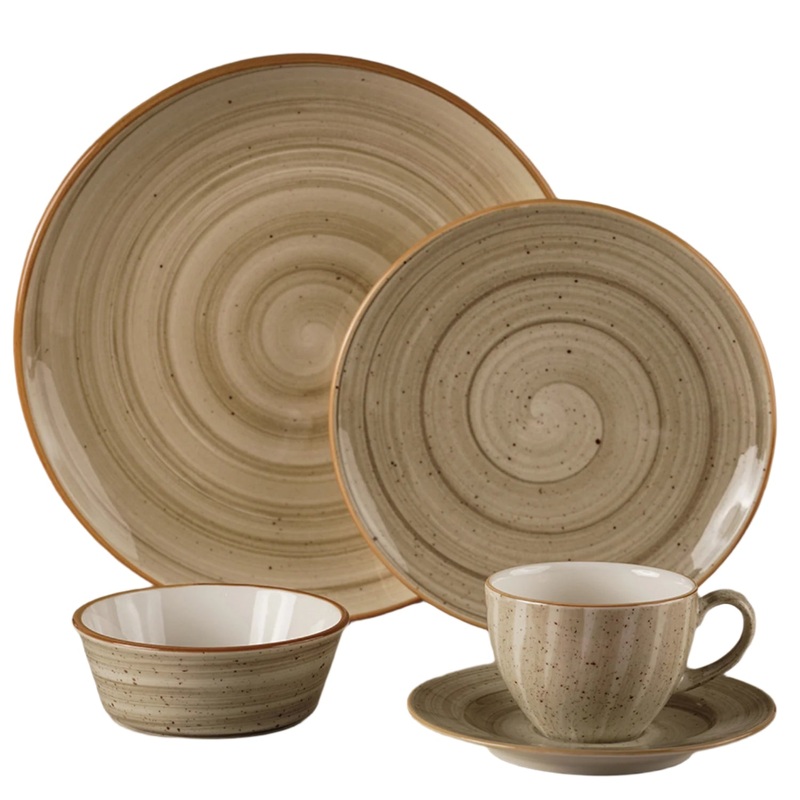 Terrain Collection 5-Piece Dinnerware Set For 1