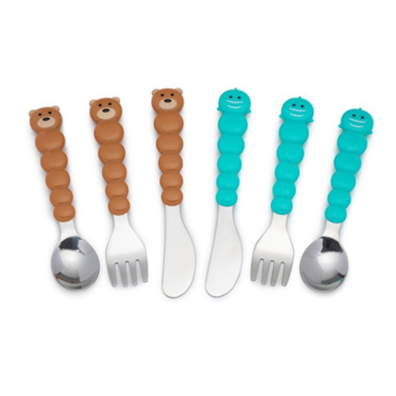 Utensil Set (6 Piece Set) – Bear & Shark