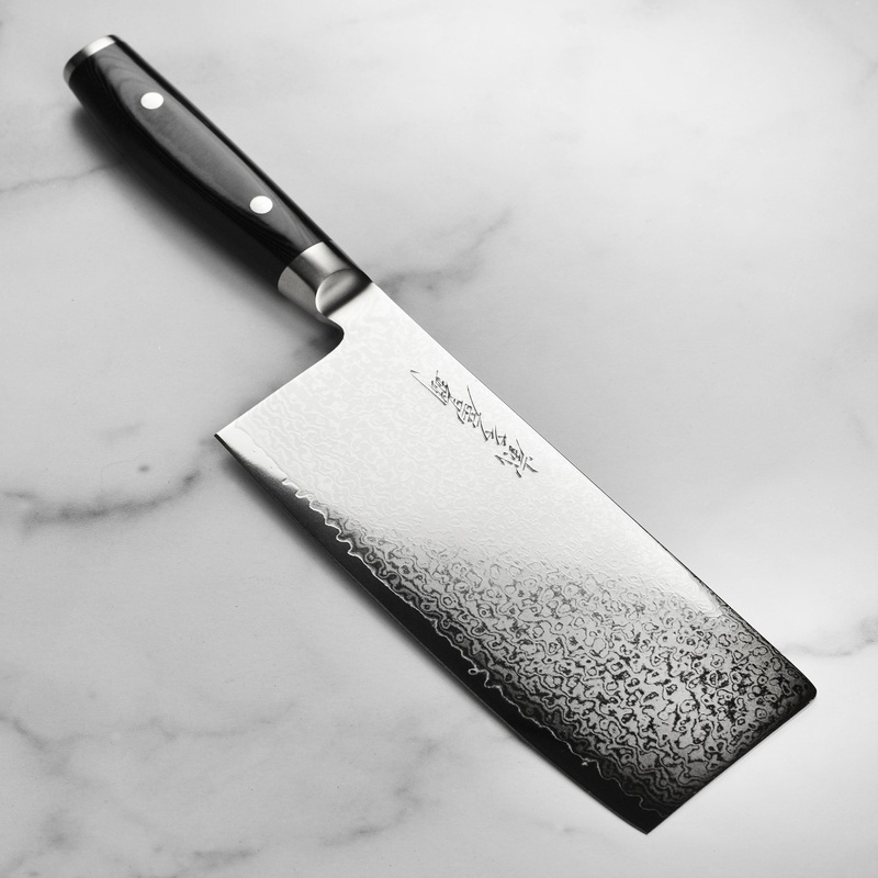Yaxell Ran Plus 7″ Chinese Chef’s Knife
