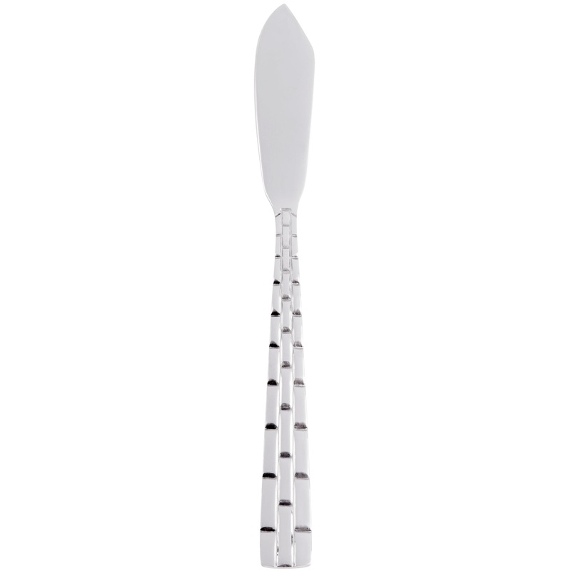 10 Strawberry Street PAN-BK Panther Link 18/0 Heavy Weight 7″ Stainless Steel Butter Knife – 12/Pack