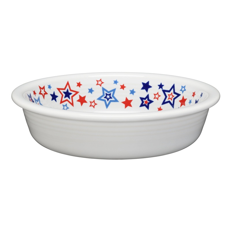 Americana Stars Classic Rim 6 7/8 Inch Cereal Bowl 19 OZ