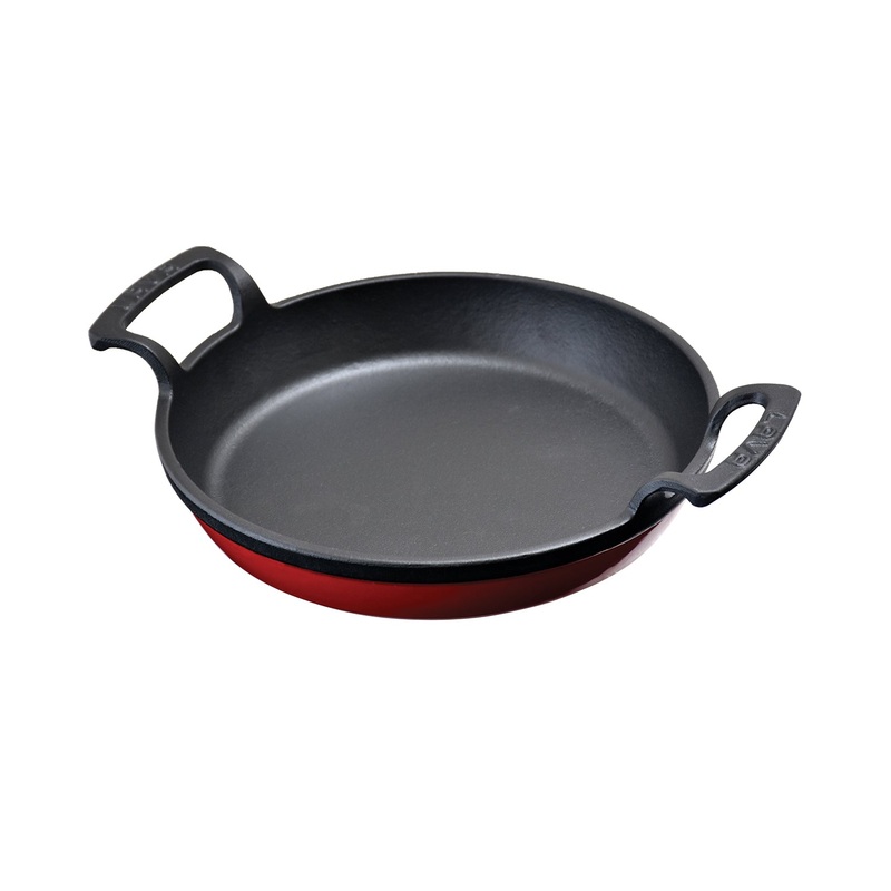 Cast Iron dia.7.75″ h:1″ Round Red Cast Iron Pan