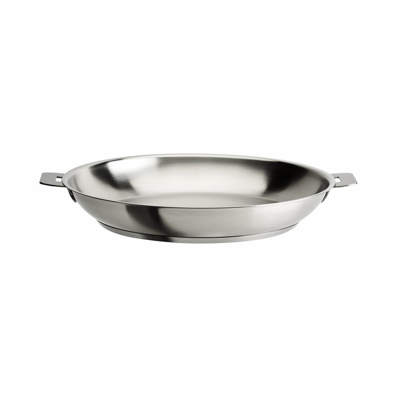 Cristel Strate Removable Handle – 8.5″ Stainless Steel Frying Pan