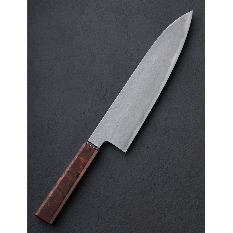 Milan Thuya Burl Gyuto 234mm