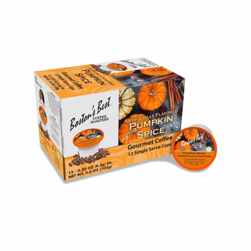 Boston’s Best Pumpkin Spice Single-Serve Coffee Pods (Box of 12)