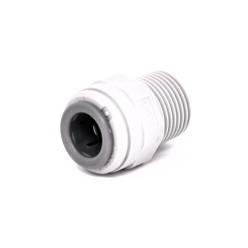 John Guest 3/8 BSPT to 3/8″ Tube Fitting