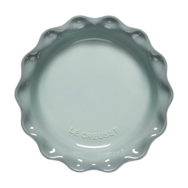 Le Creuset – 9″ Heritage Pie Dish – Sea Salt