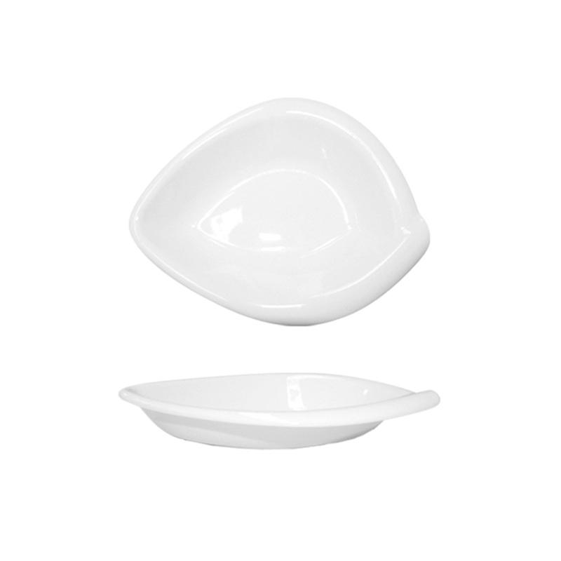 Porcelain Hawaii 11.5″ x 9″ x h:3.25″ 41 oz. Oval White Porcelain Bowl