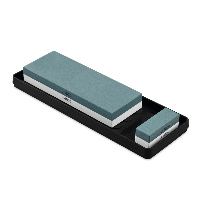 Wusthof – 8.7″ x 3.1″ x 1.2″ Whetstone w/Non-Slip Holder, J1000 / J4000