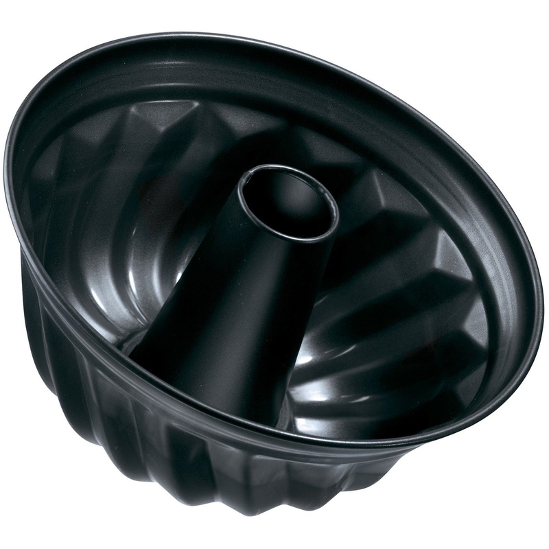 Zenker Nonstick 10-Inch Fluted Cake Pan, Black