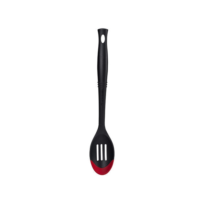 Le Creuset Revolution Bi-Material Slotted Spoon – Cerise
