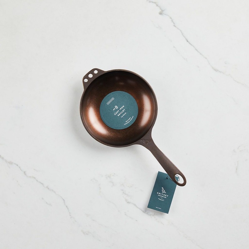 Smithey No. 8 Cast Iron Chef Skillet