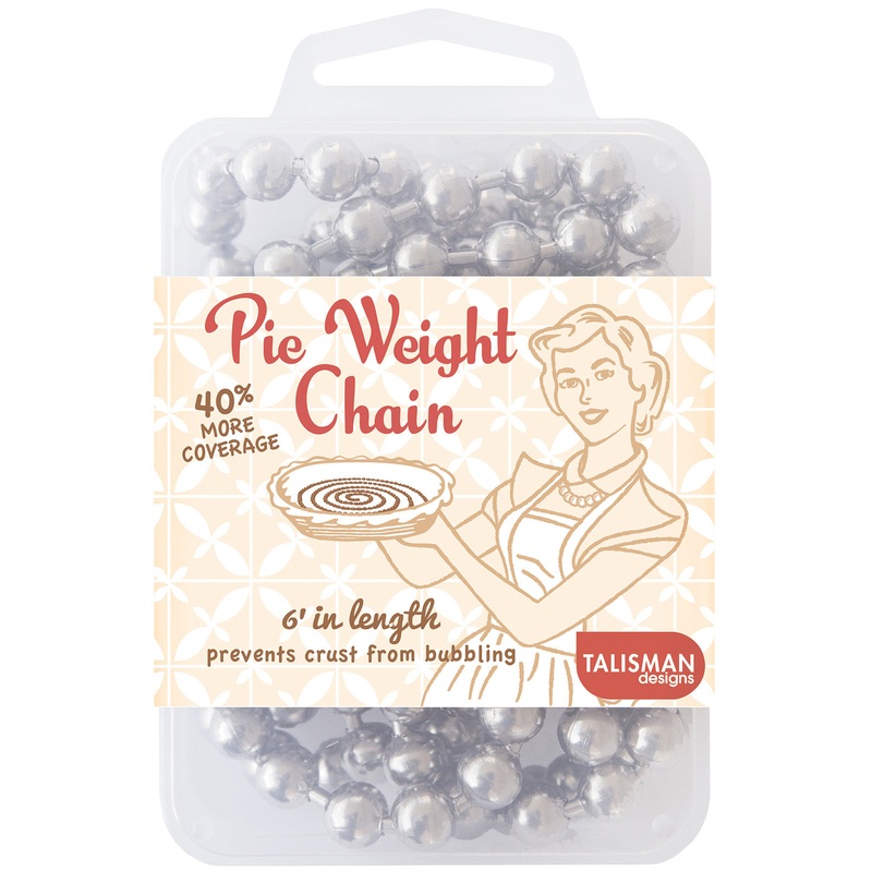 Talisman Designs Stainless Steel Pie Weight Chain, 6 Feet