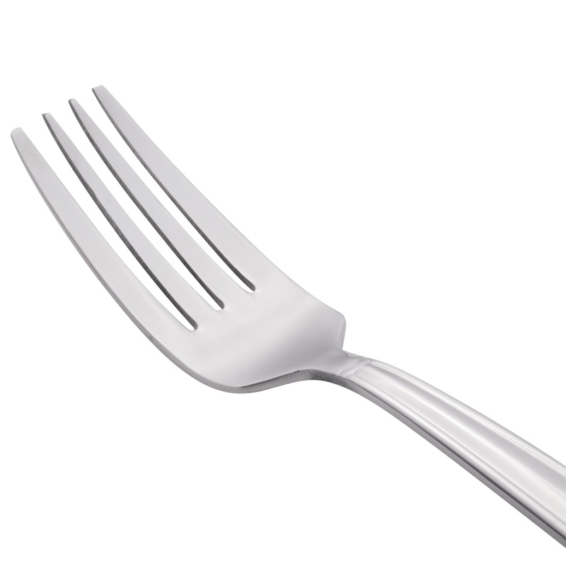 World Tableware 146 038 Vermont 7 1/4″ 18/0 Stainless Steel Heavy Weight Salad Fork – 12/Pack