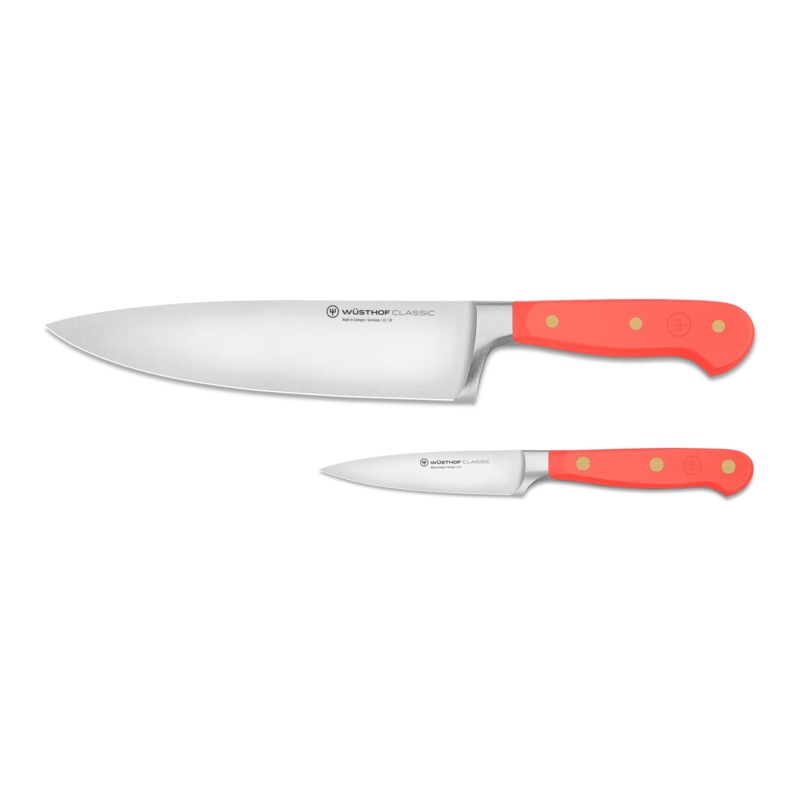 Wusthof Classic Coral Peach – 2 Pc. Starter Knife Set