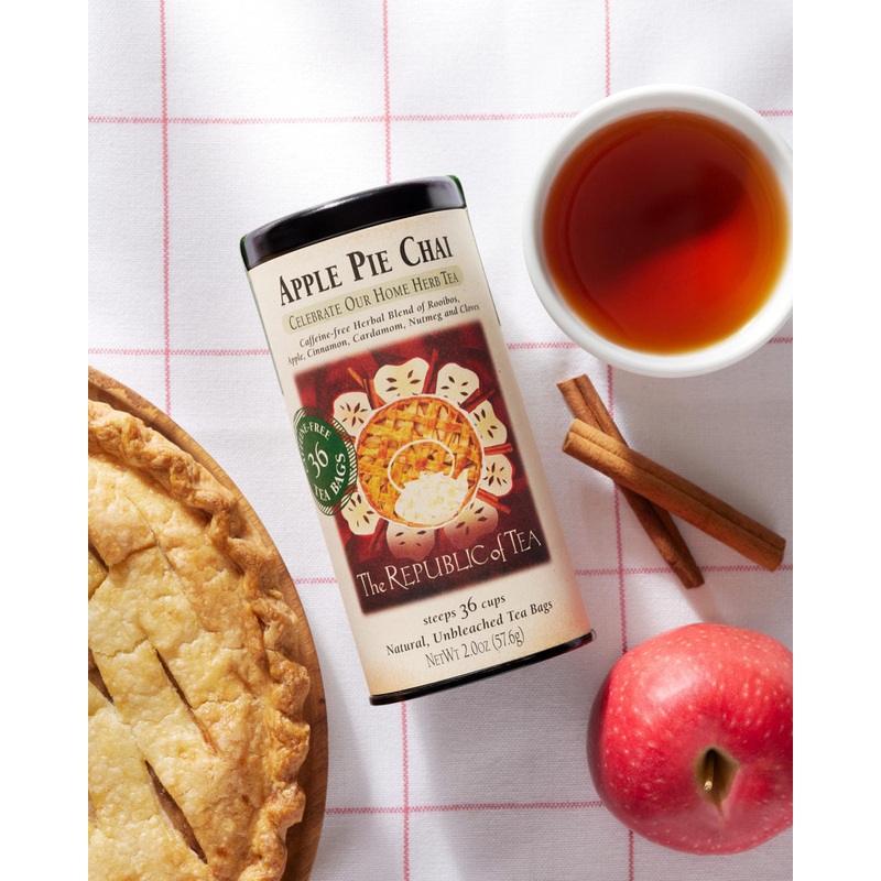 Apple Pie Chai Herbal Tea Bags by Republic of Tea
