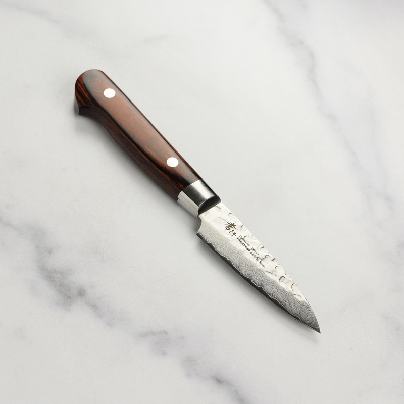 Takayuki Hammered Damascus 3.1″ Petty