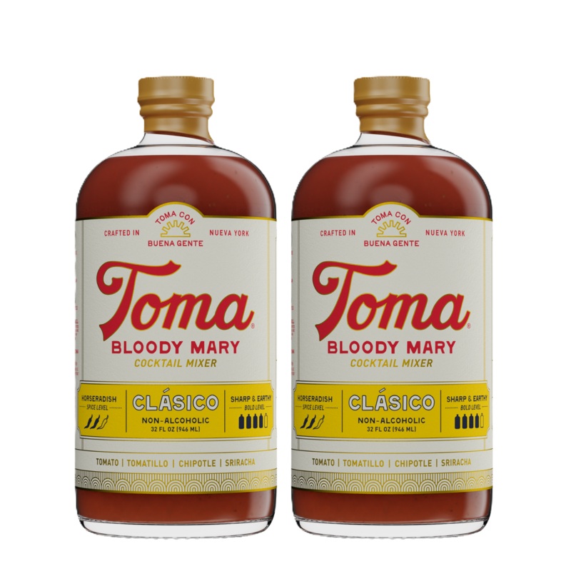 Toma Bloody Mary Clasico (32oz) 2-PACK by Toma Bloody Mary Mixers