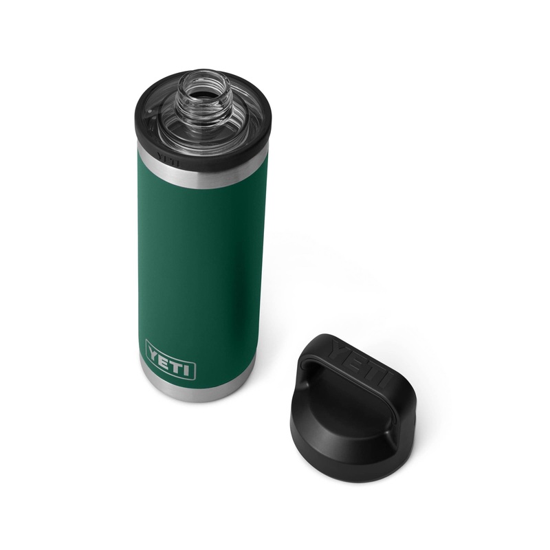 YETI Rambler 18 oz Chug Bottle – Black Forest Green
