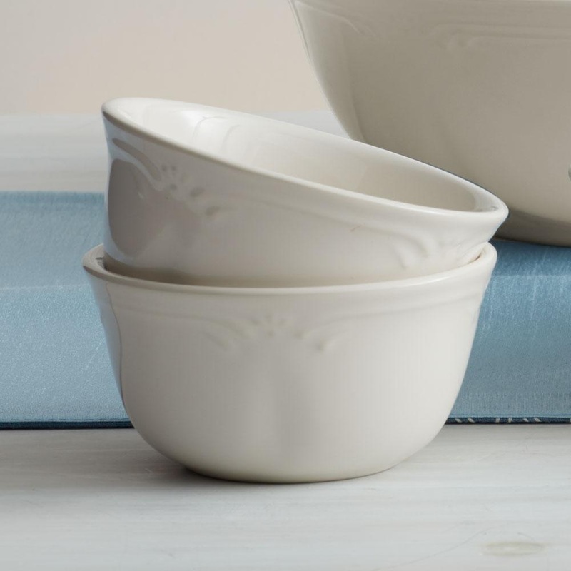 Filigree Set of 4 Deep Soup Cereal Bowls