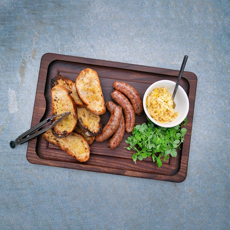JK Adams Walnut BBQ Carving Board 20×14