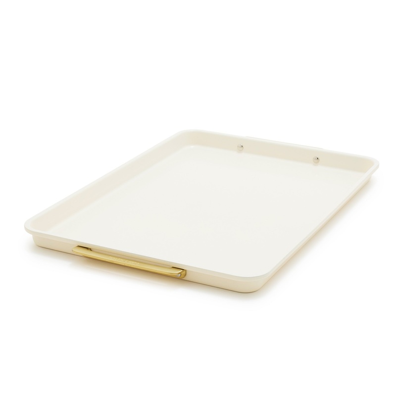 Reserve Bakeware 13″ x 18″ Half Sheet Pan | Cream